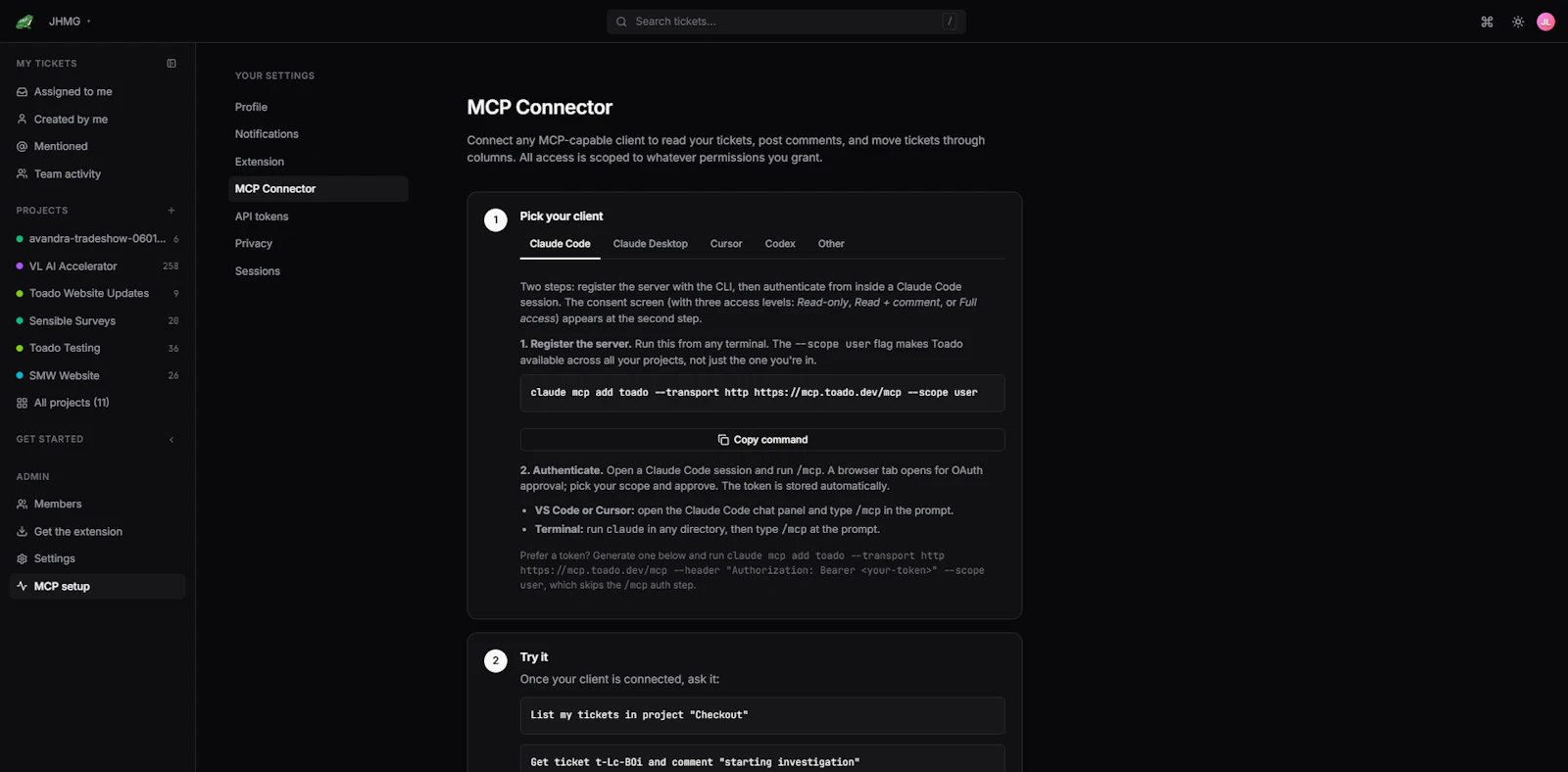 Toado screenshot 5