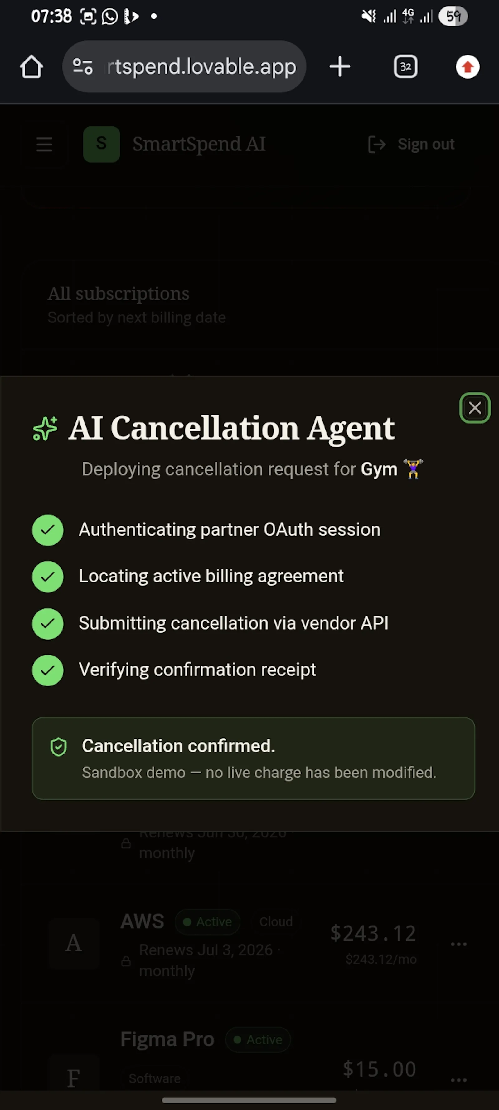 SmartSpend AI screenshot 3