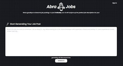 Abra Jobs gallery image