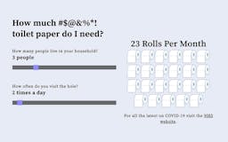 How much #$@&%*! toilet paper do I need? media 1