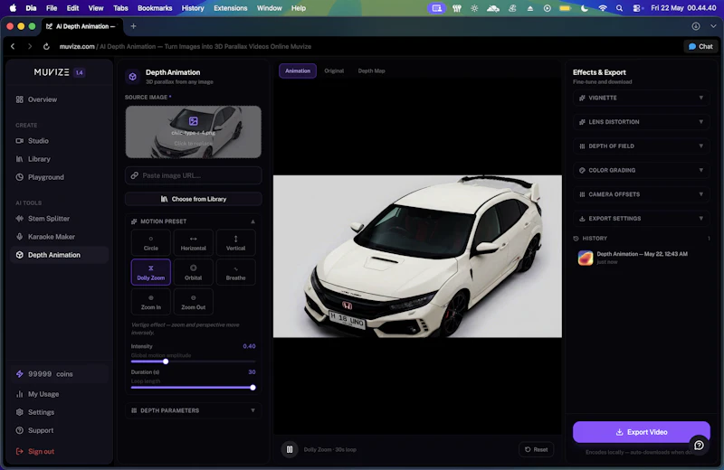 Muvize screenshot 12