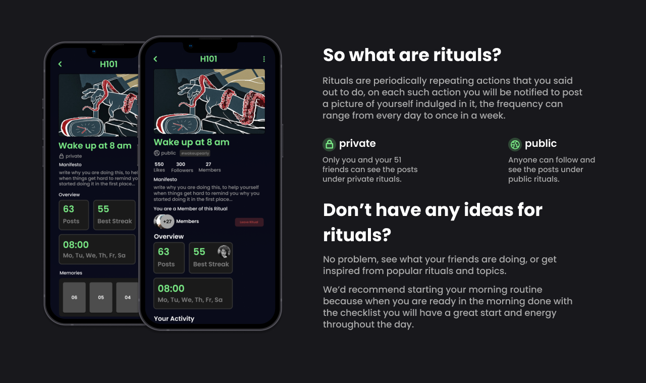 Народ - Ненавязчивая социальная платформа для укрепления привычек медиа 3