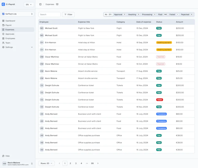 C-Payroll screenshot 7