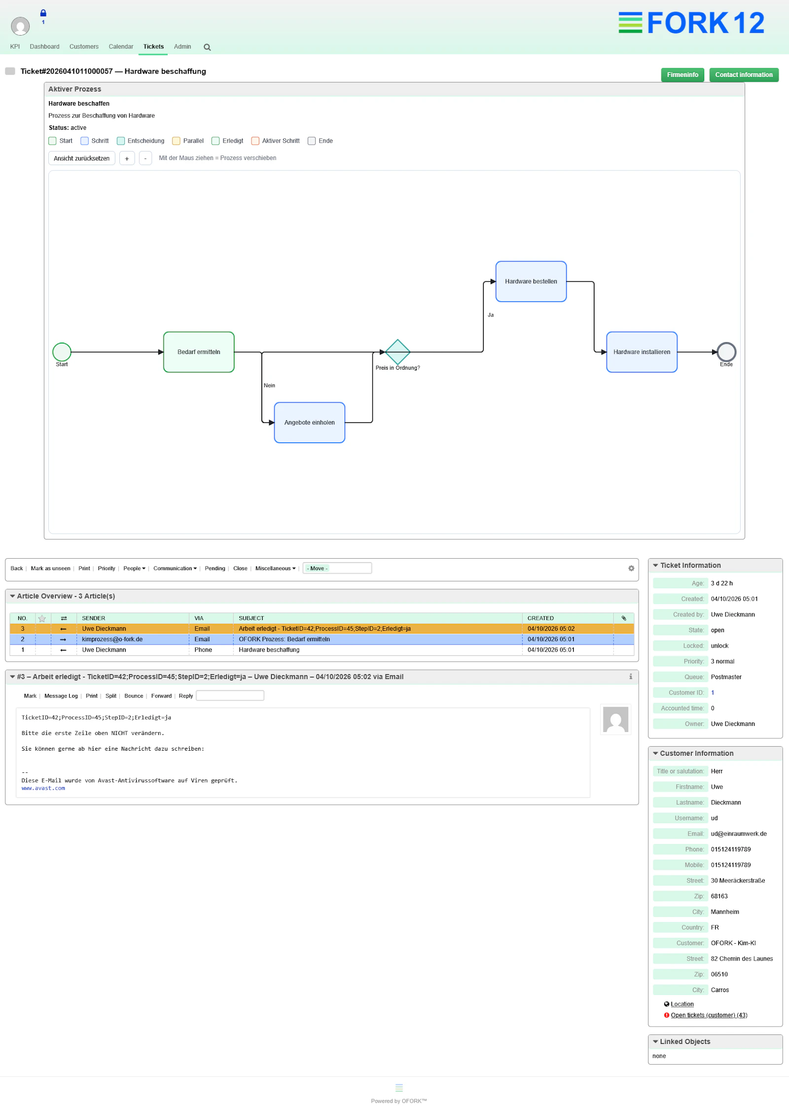 OFORK screenshot 2