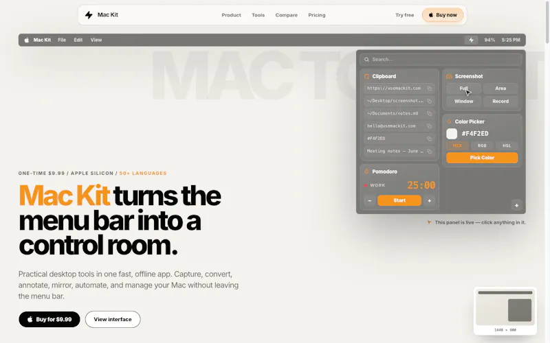 Mac Kit screenshot 3