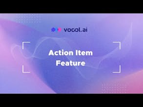 Vocol.AI: Action Items gallery image