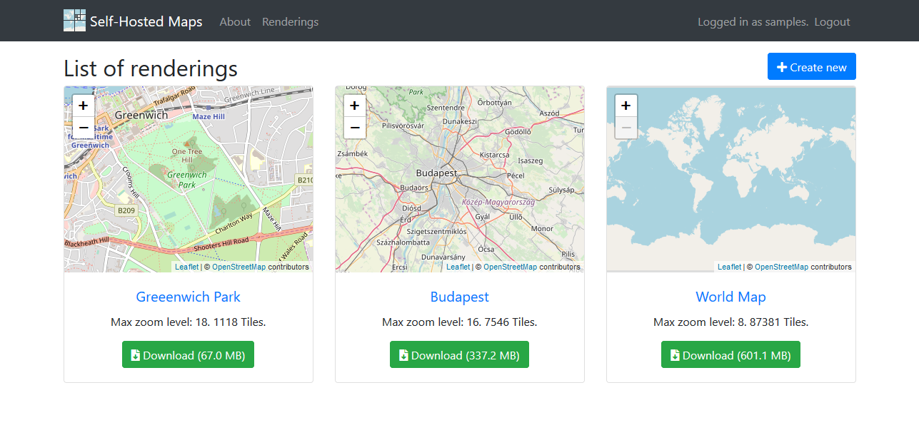 Self-Hosted Maps gallery image
