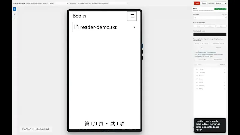 Panda AI OS Simulator screenshot 1 (video preview)