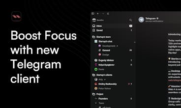 Ulu - Telegram client with inbox gallery image