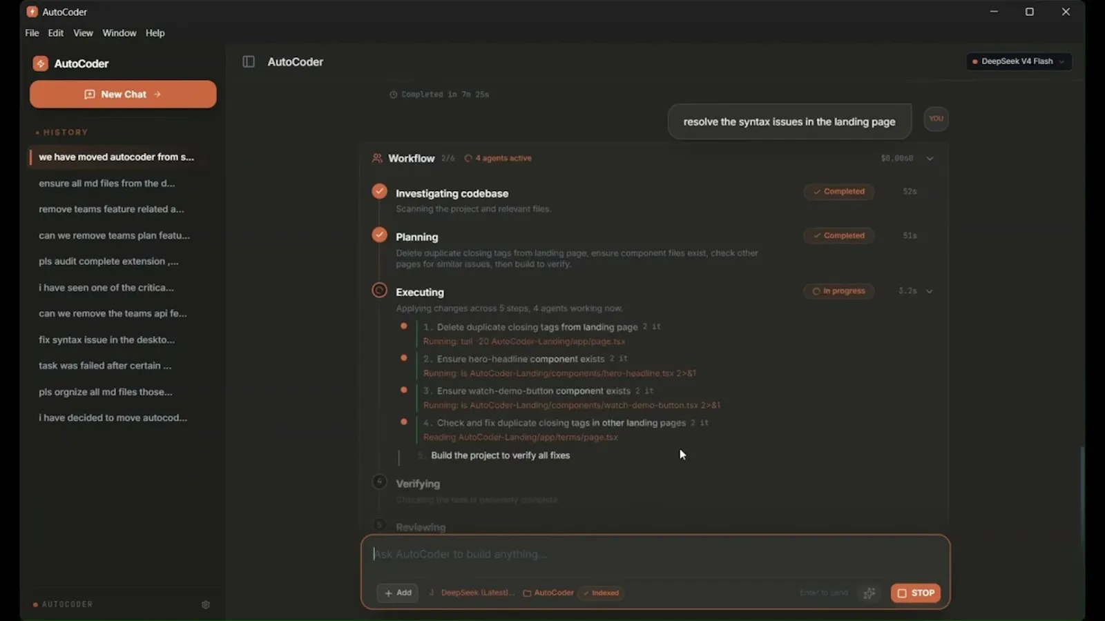 AutoCoder.dev screenshot 1 (video preview)