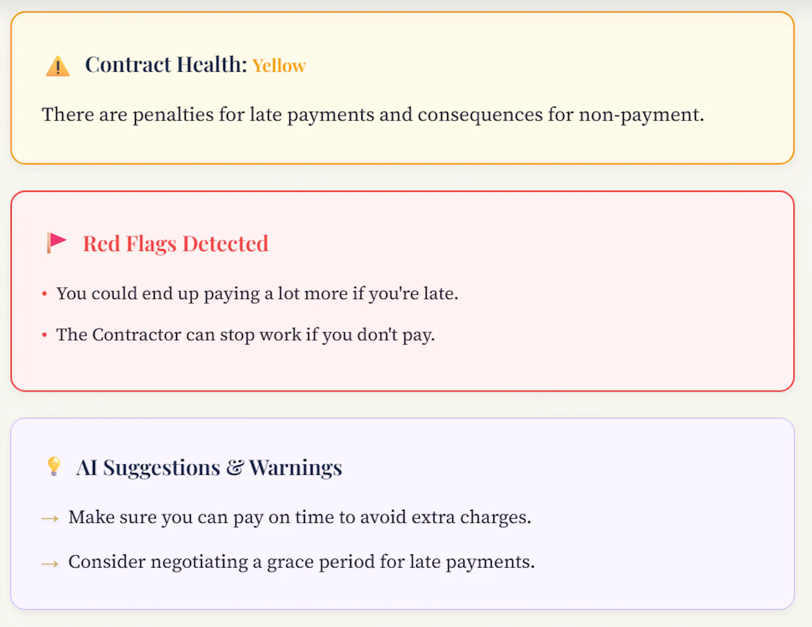 SimpleClause screenshot 3