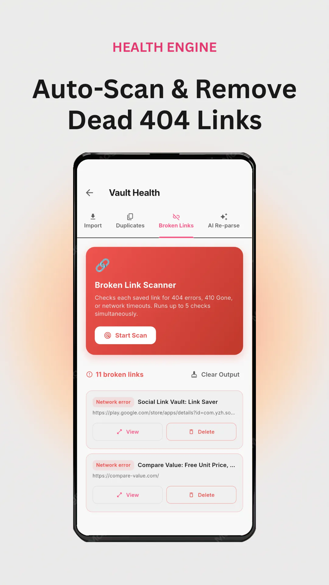 Social Link Vault AI gallery image