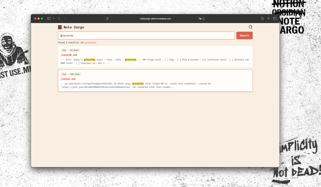 Note Cargo gallery image