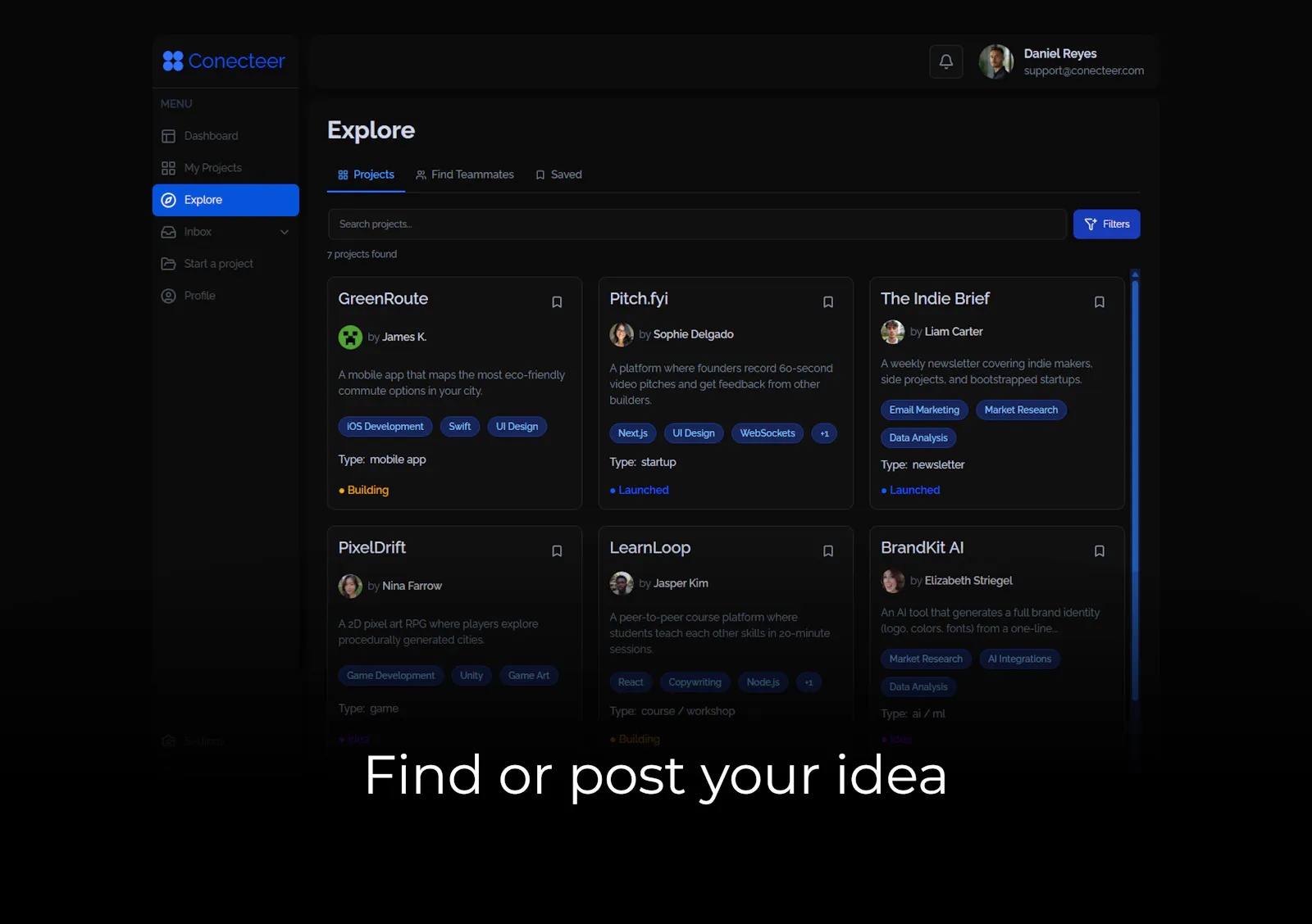 Conecteer screenshot 2