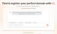 Domain Recommendations Search Engine