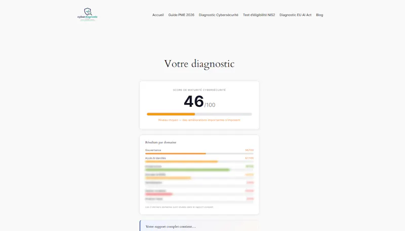 cyberdiagnostic screenshot 2