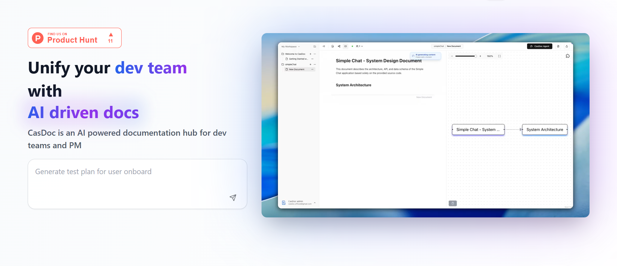 CasDoc：為開發者打造的智慧規格工作空間