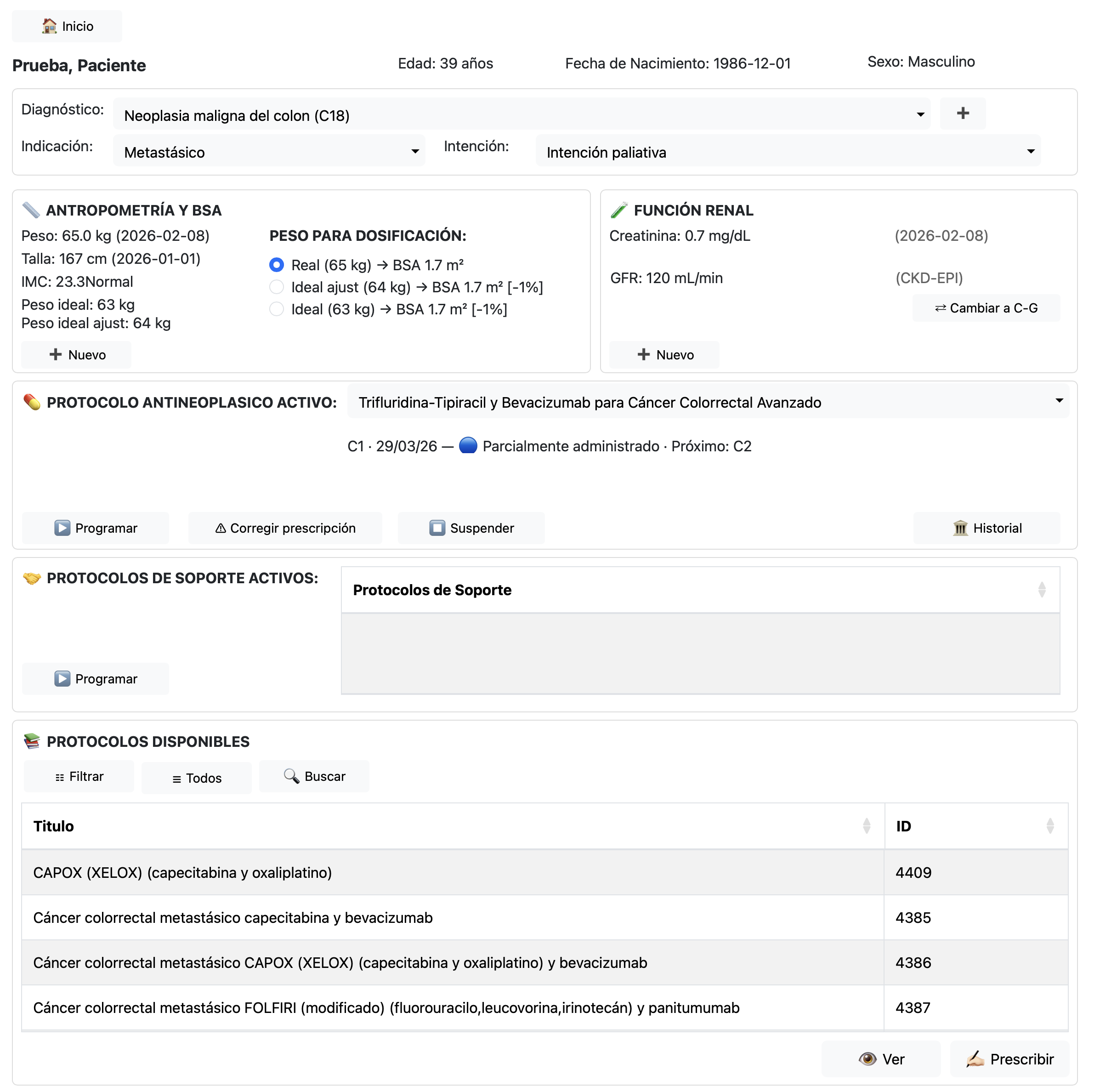 OncoFHIR Prescribe gallery image