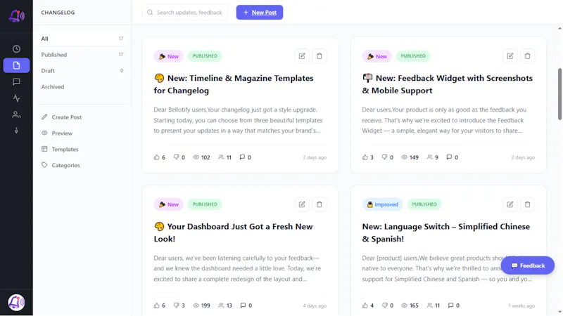 Bellotify screenshot 3