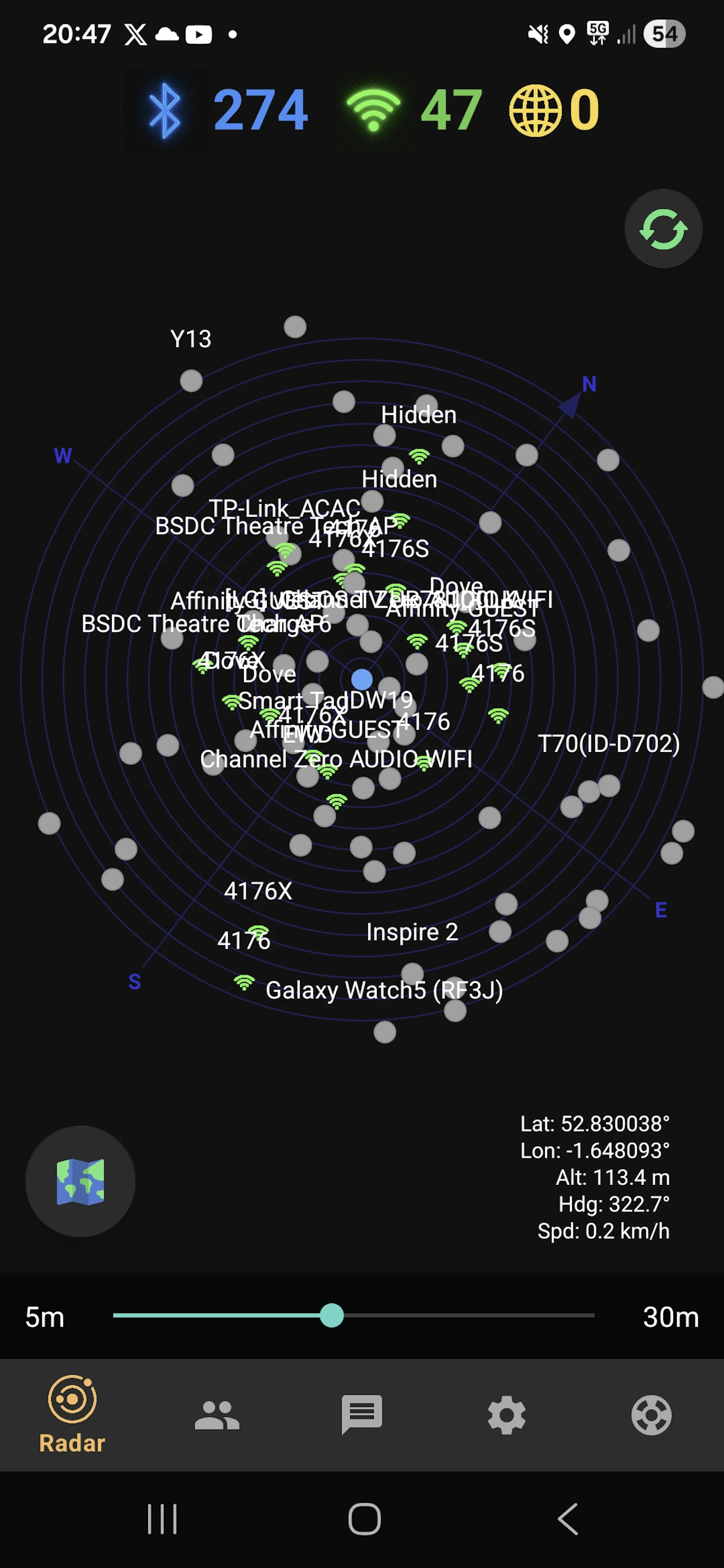 Radar Chat screenshot 3