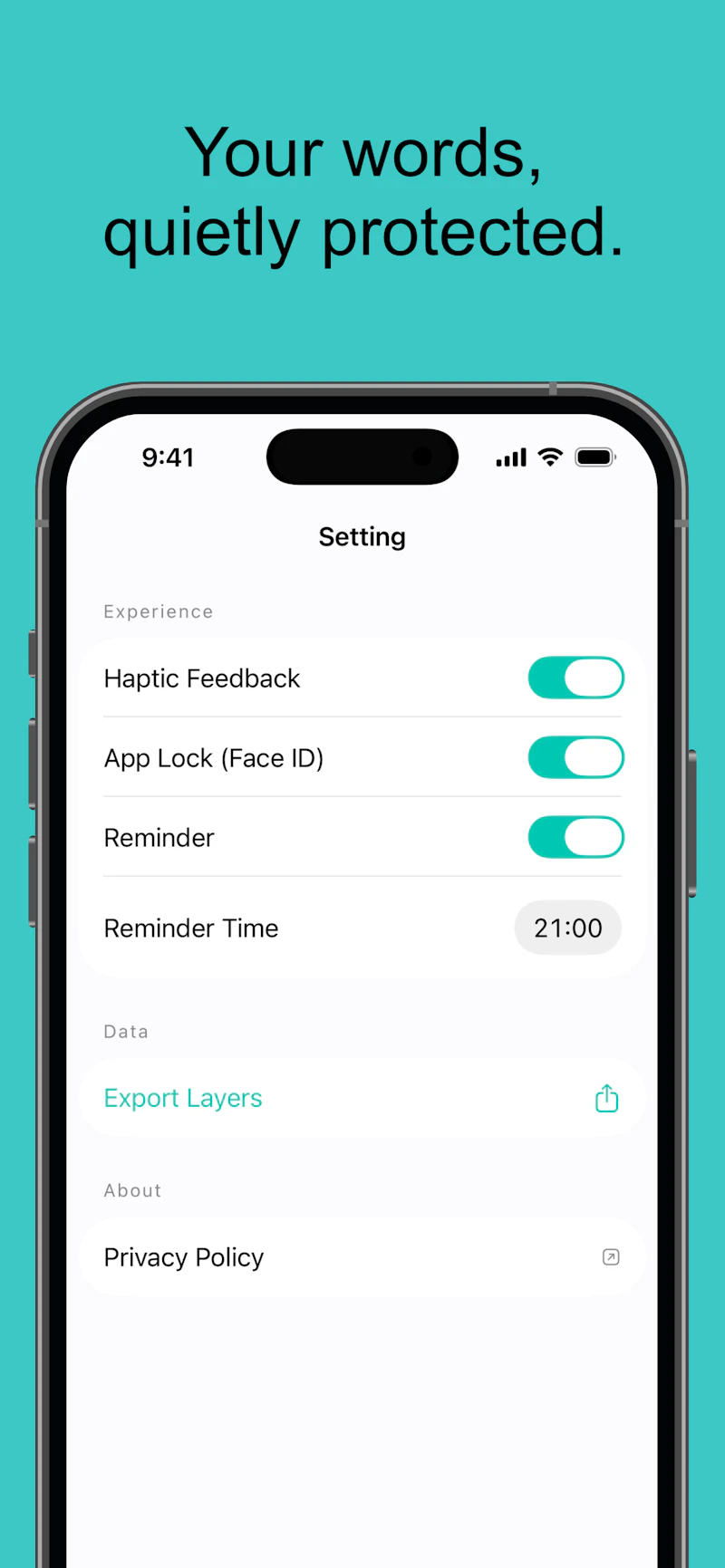 LayerDiary - Positive Journal screenshot 3