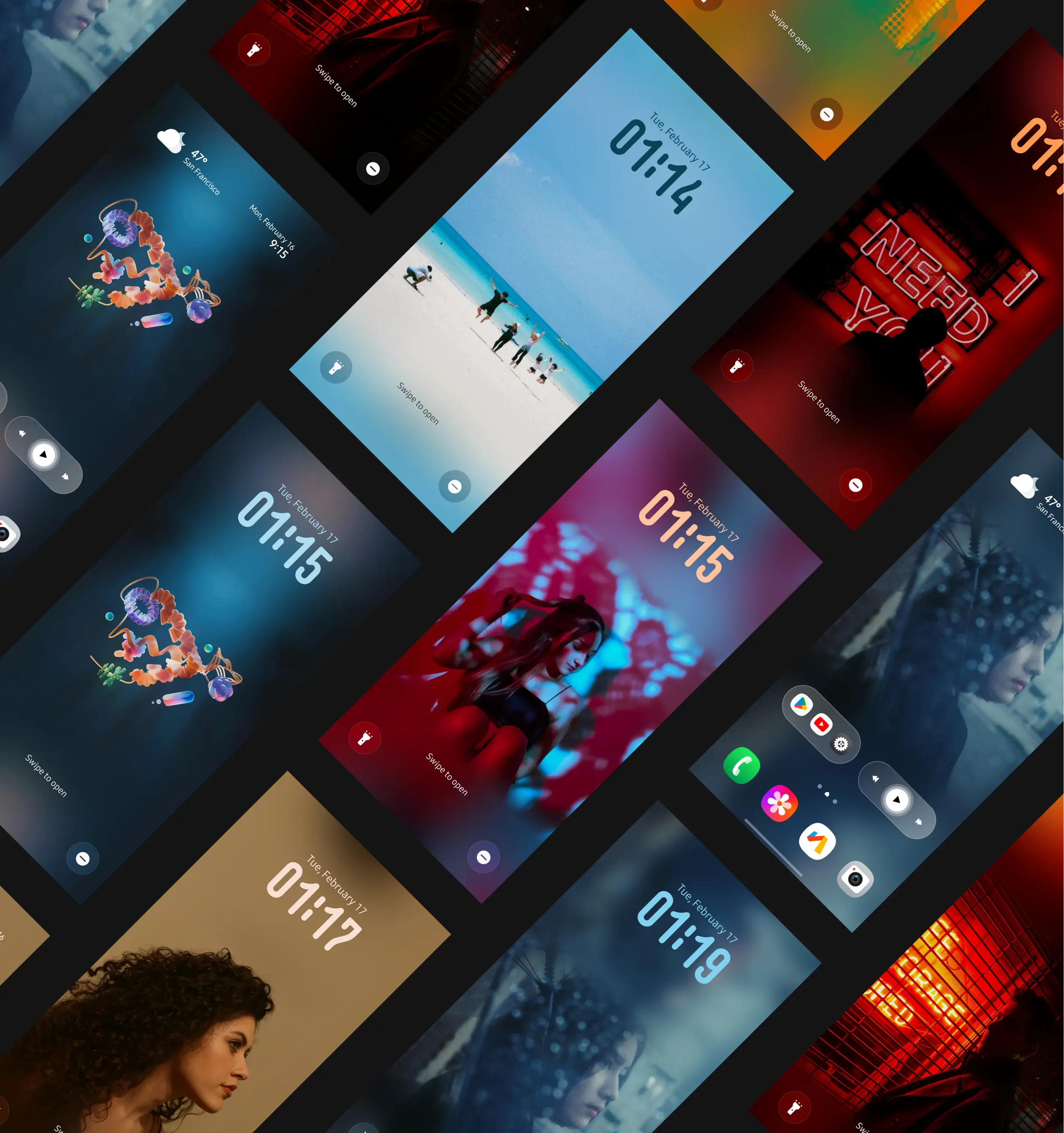 MusWall: Music Album Wallpaper - Main product screenshot demonstrating key features and user interface