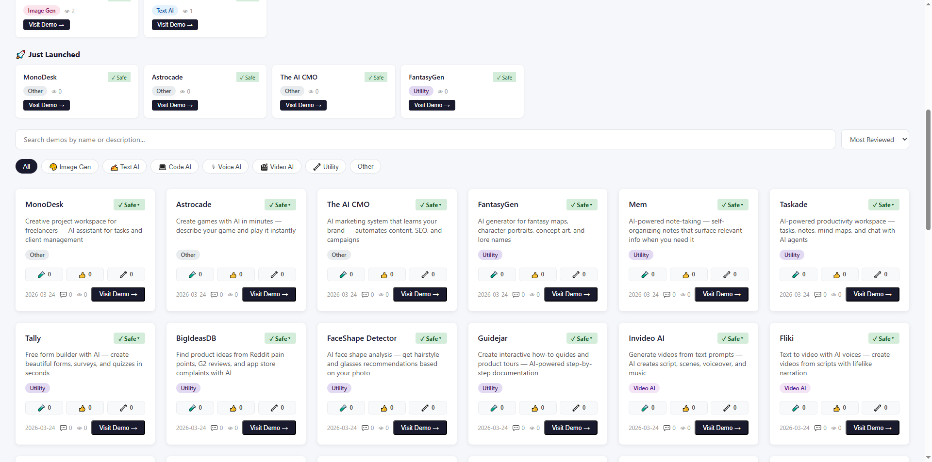 DemoVault gallery image
