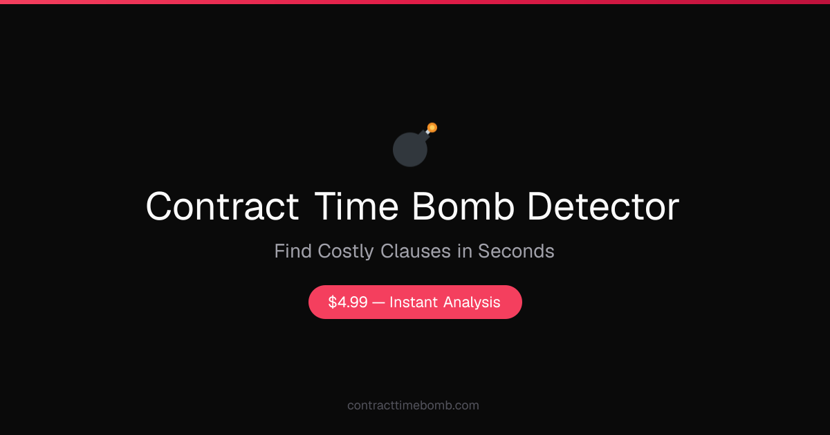 Contract Time Bomb Detector gallery image