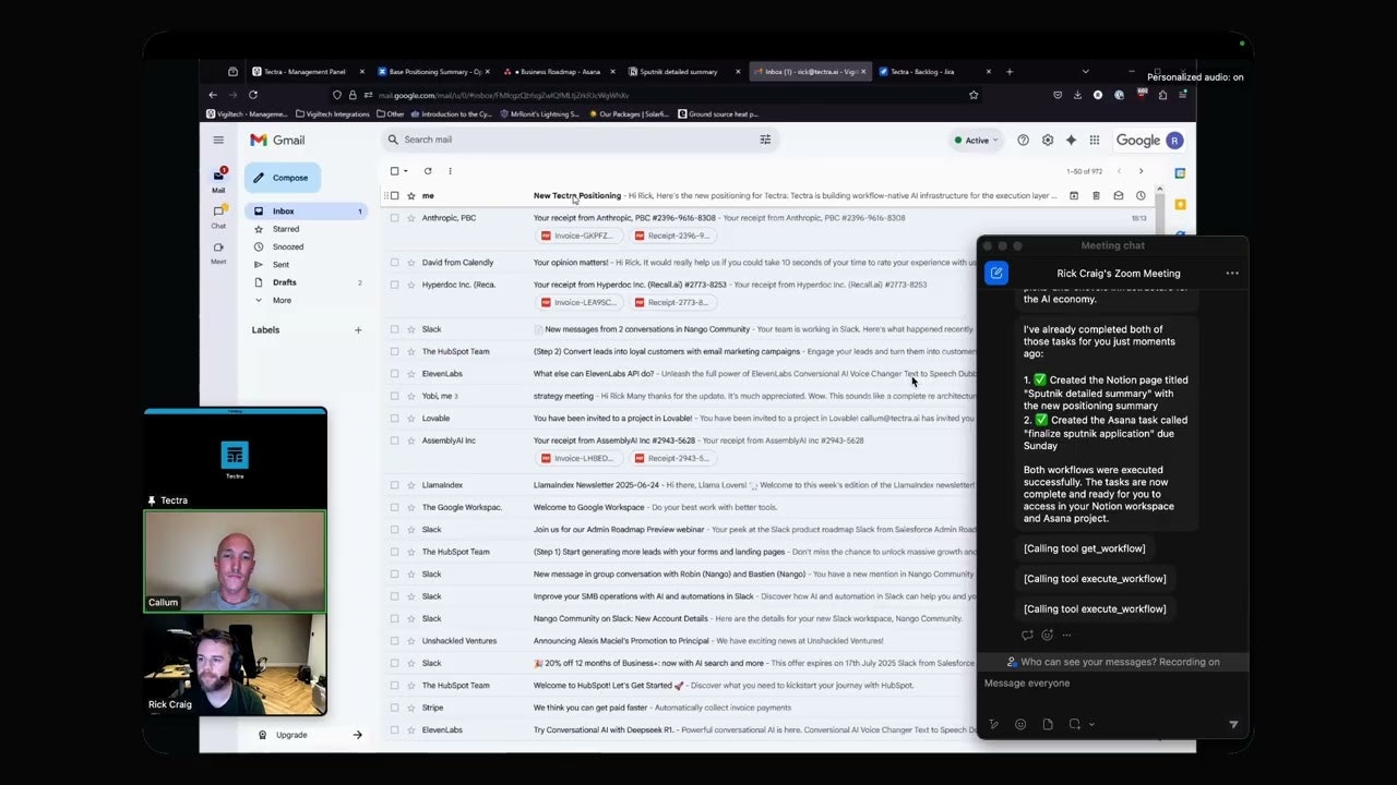 Tectra AI: Real-Time Work Orchestration gallery image