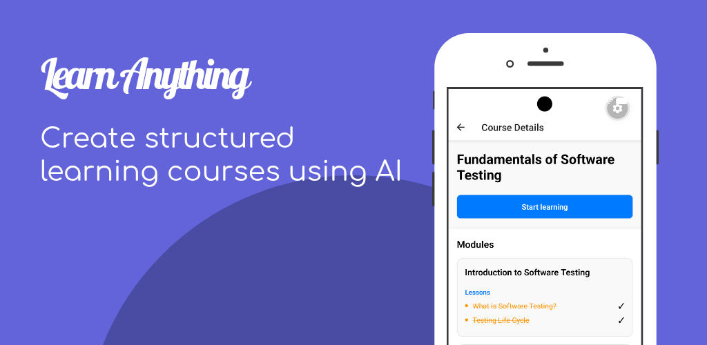 Learn anything: AI Tutor gallery image