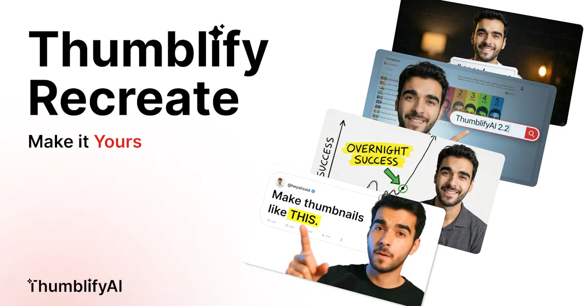 Recreate by Thumblify