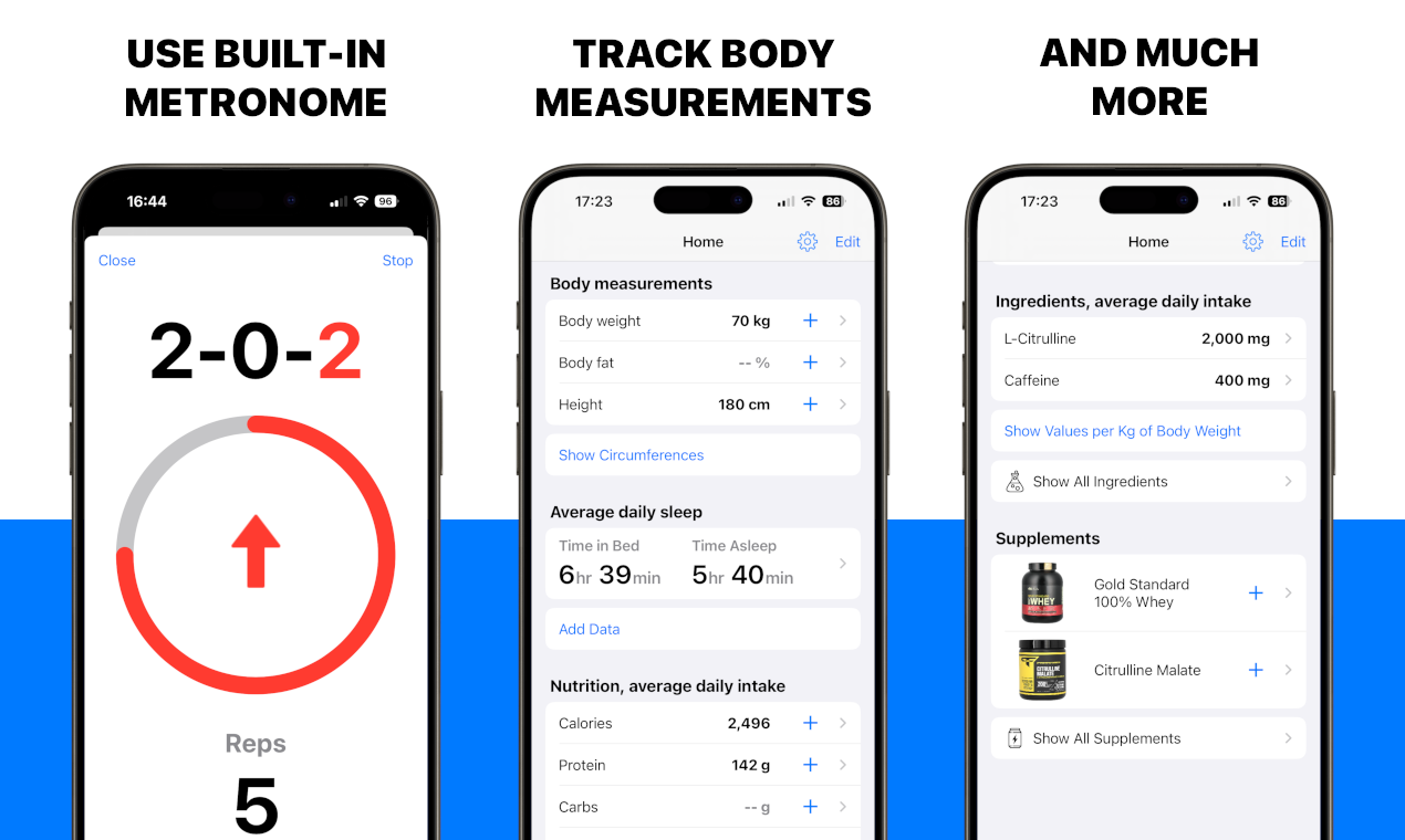 Fitness Logbook gallery image