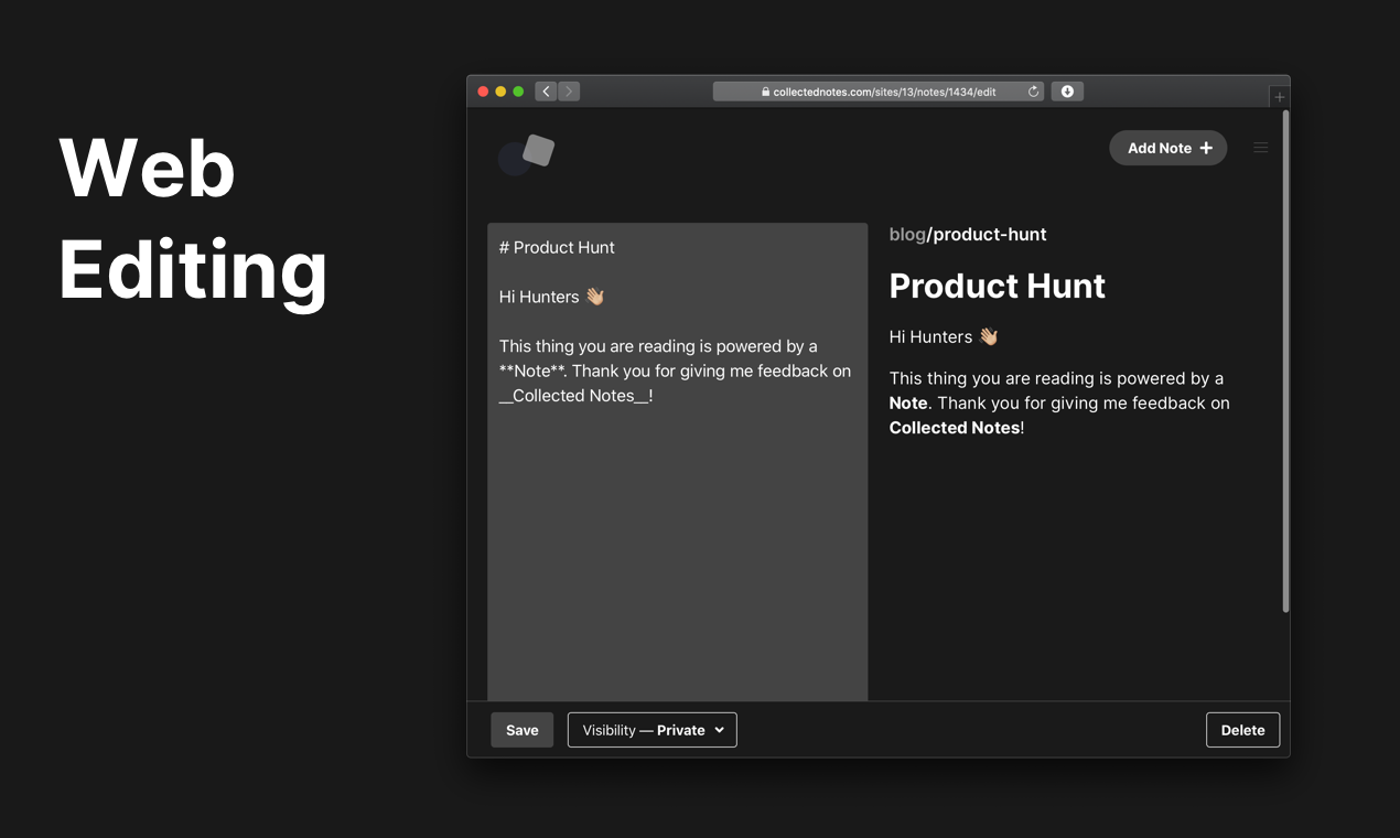 Collected Notes gallery image