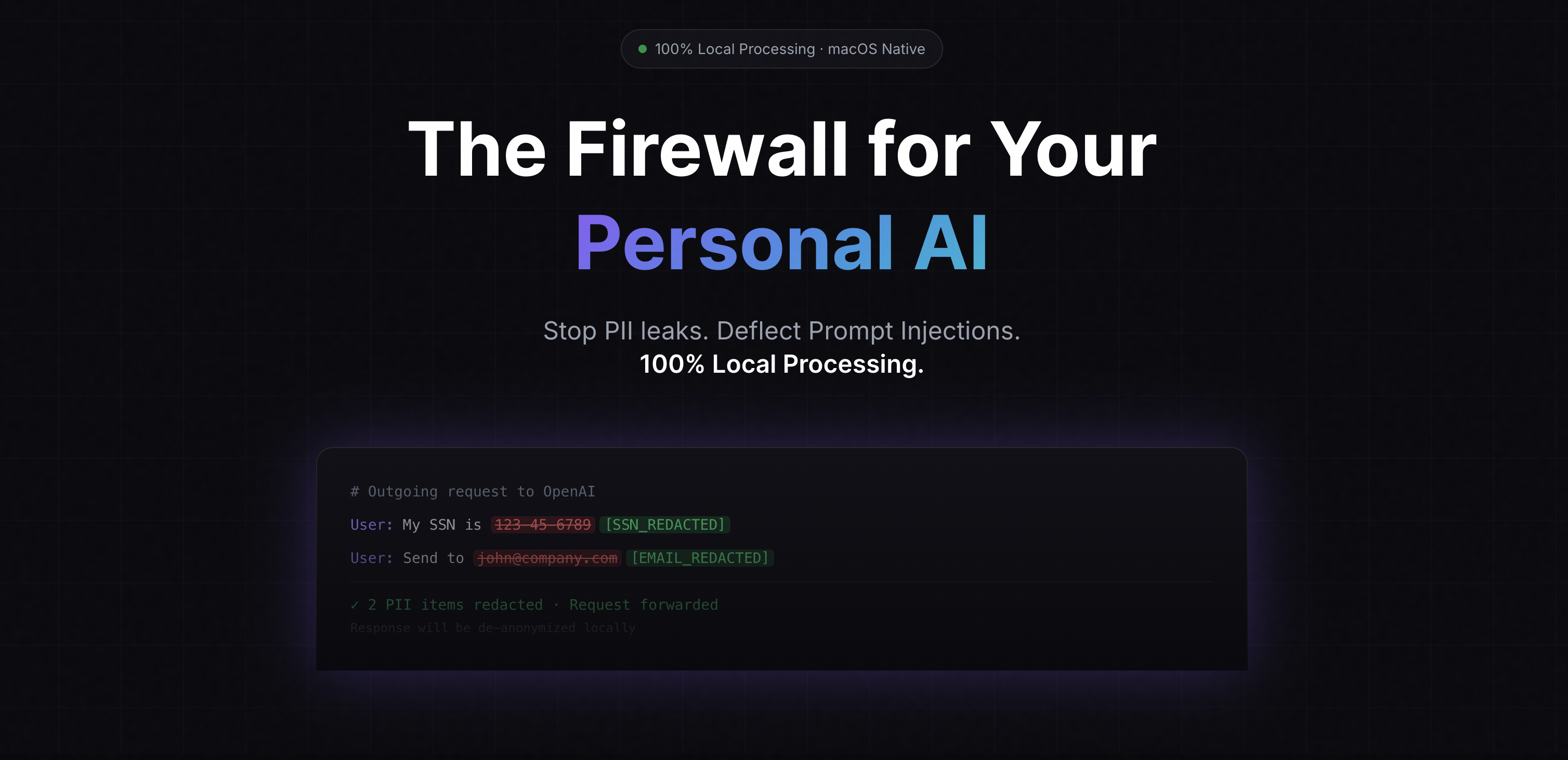 DeClaw - Main product screenshot demonstrating key features and user interface