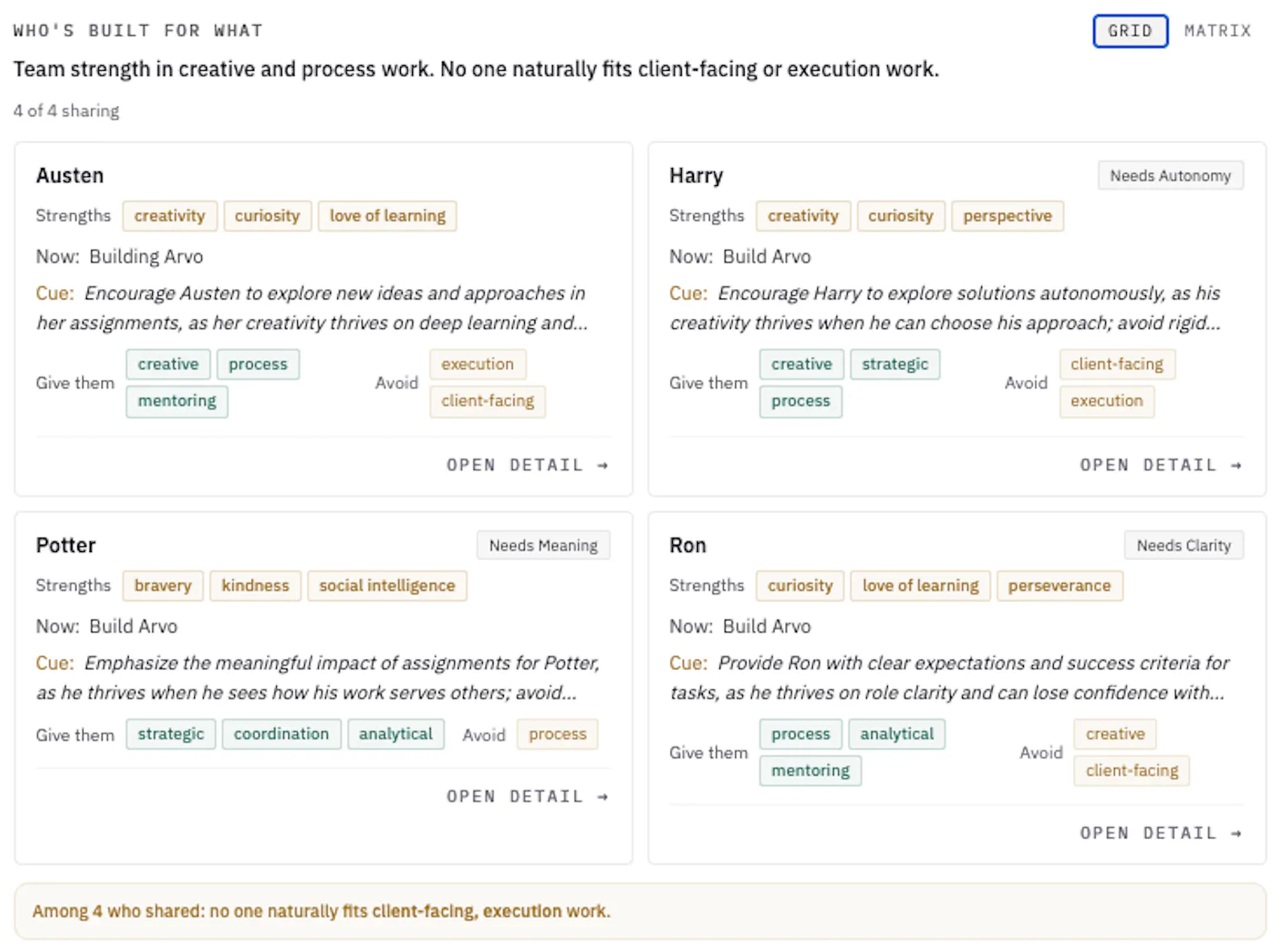 Arvo is the manager capability layer. screenshot 7