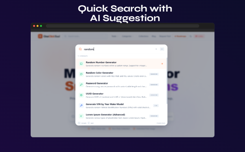 One Click Tool gallery image