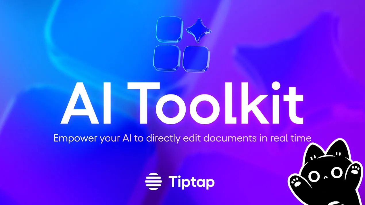 Tiptap AI Toolkit product