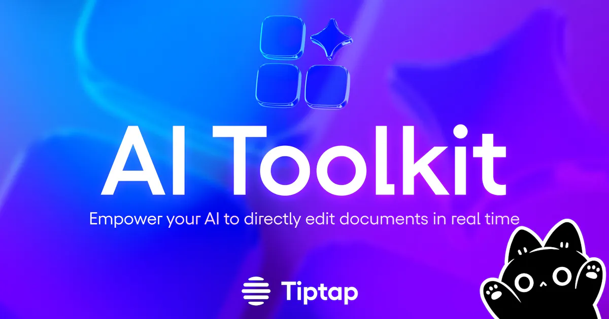 Tiptap AI Toolkit