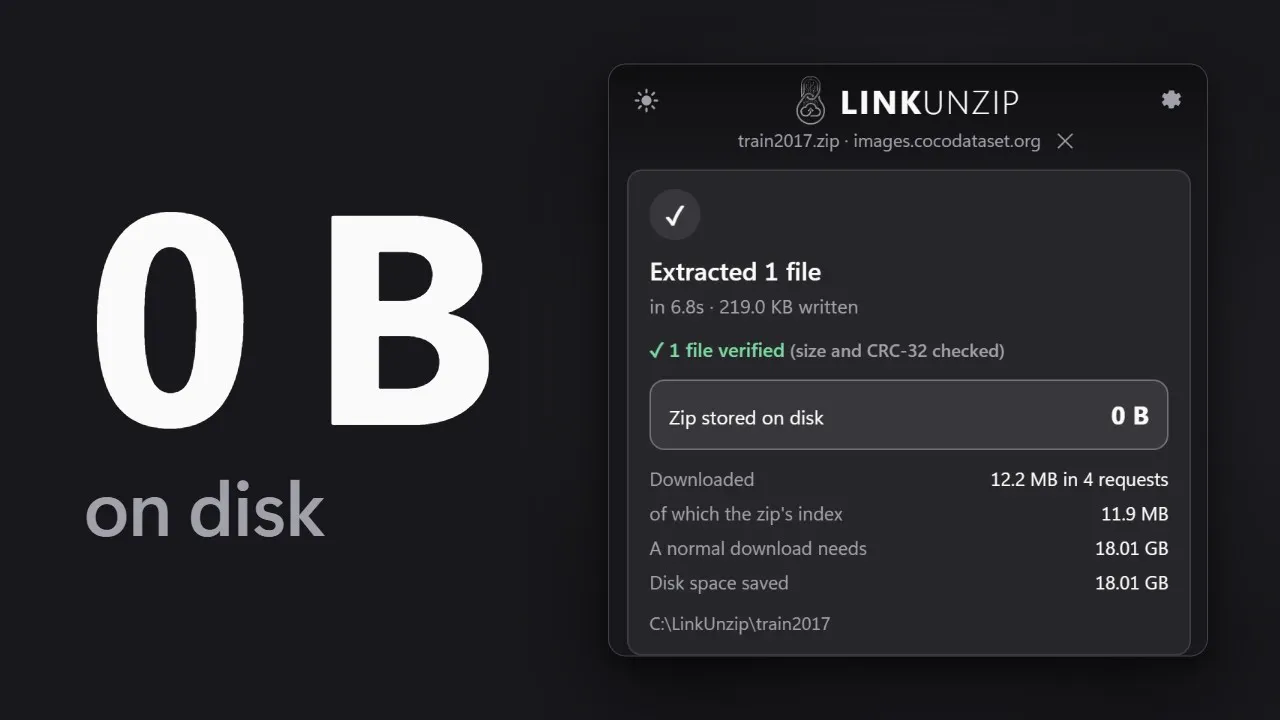 LinkUnzip gallery image