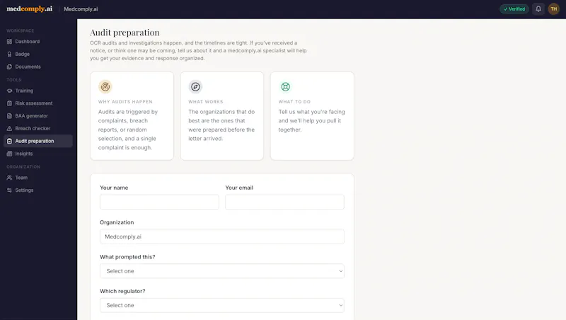 Medcomply.ai screenshot 7