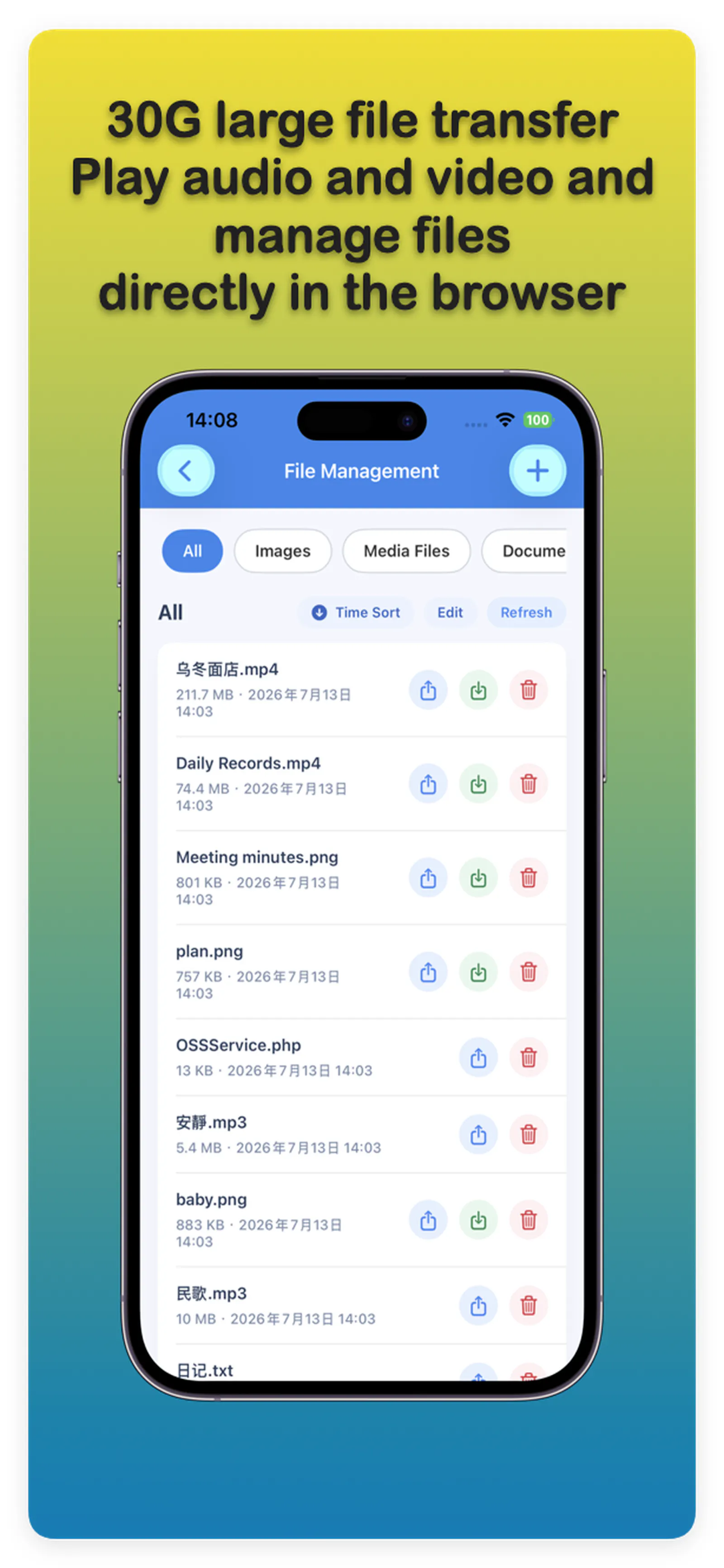 AirGo - WiFi File Transfer screenshot 2