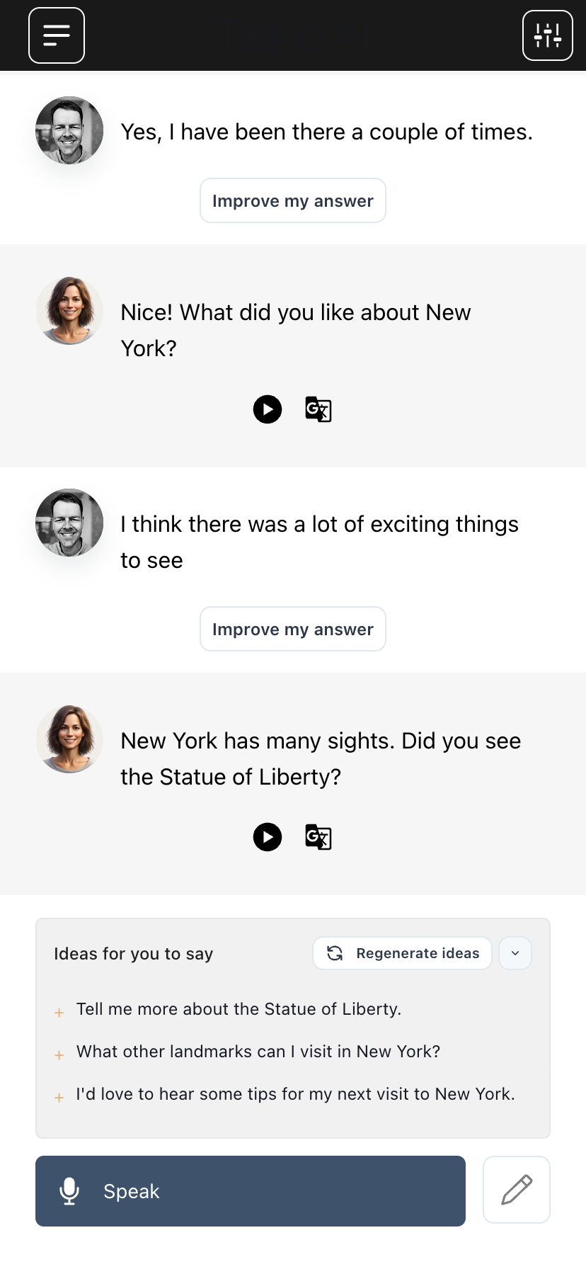 Talkio AI gallery image