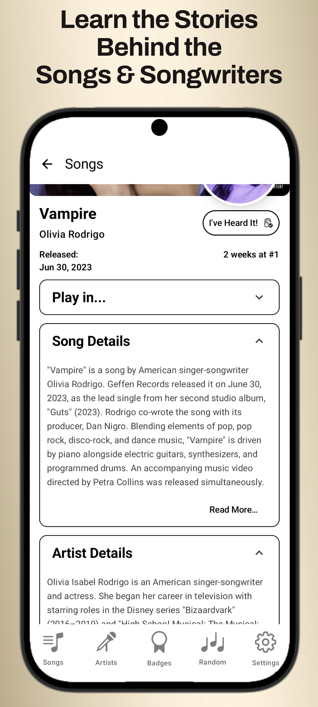 Heard It All - Android App gallery image