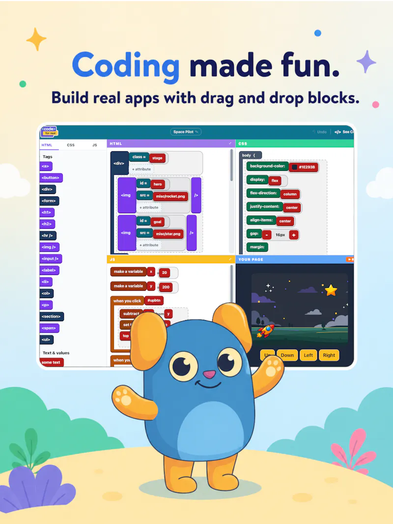 Code for Real screenshot 1