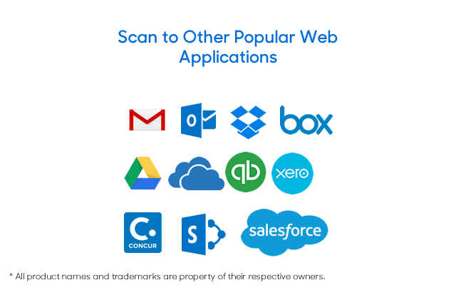 Asprise Web Scan: attach docs from scanners in Gmail, Dropbox, Salesforces, Sharepoint, QBO, SAP gallery image