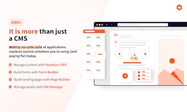 Webiny Enterprise CMS+ gallery image