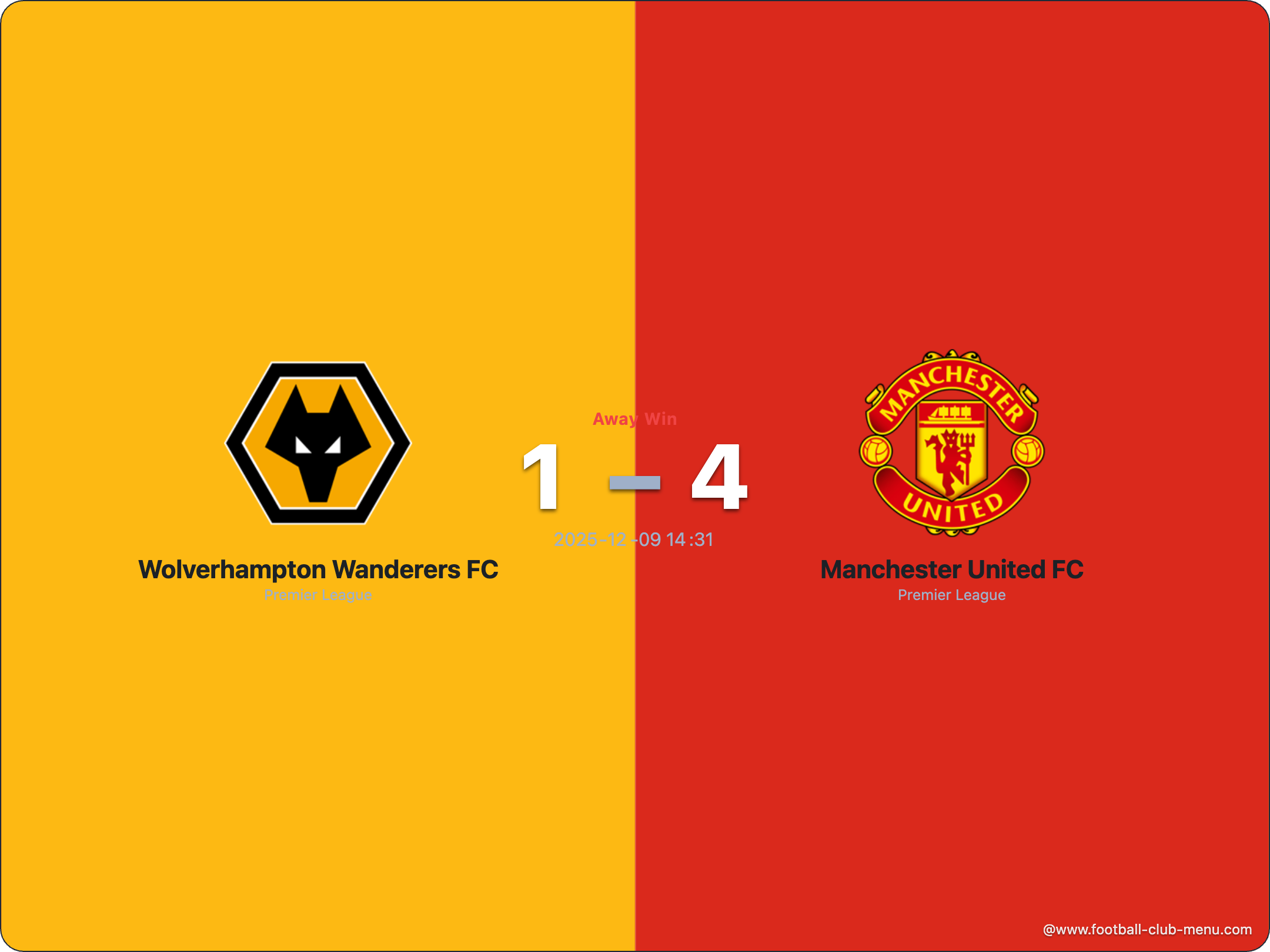 Football Club Menu gallery image