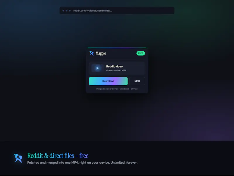 Magpie screenshot 2