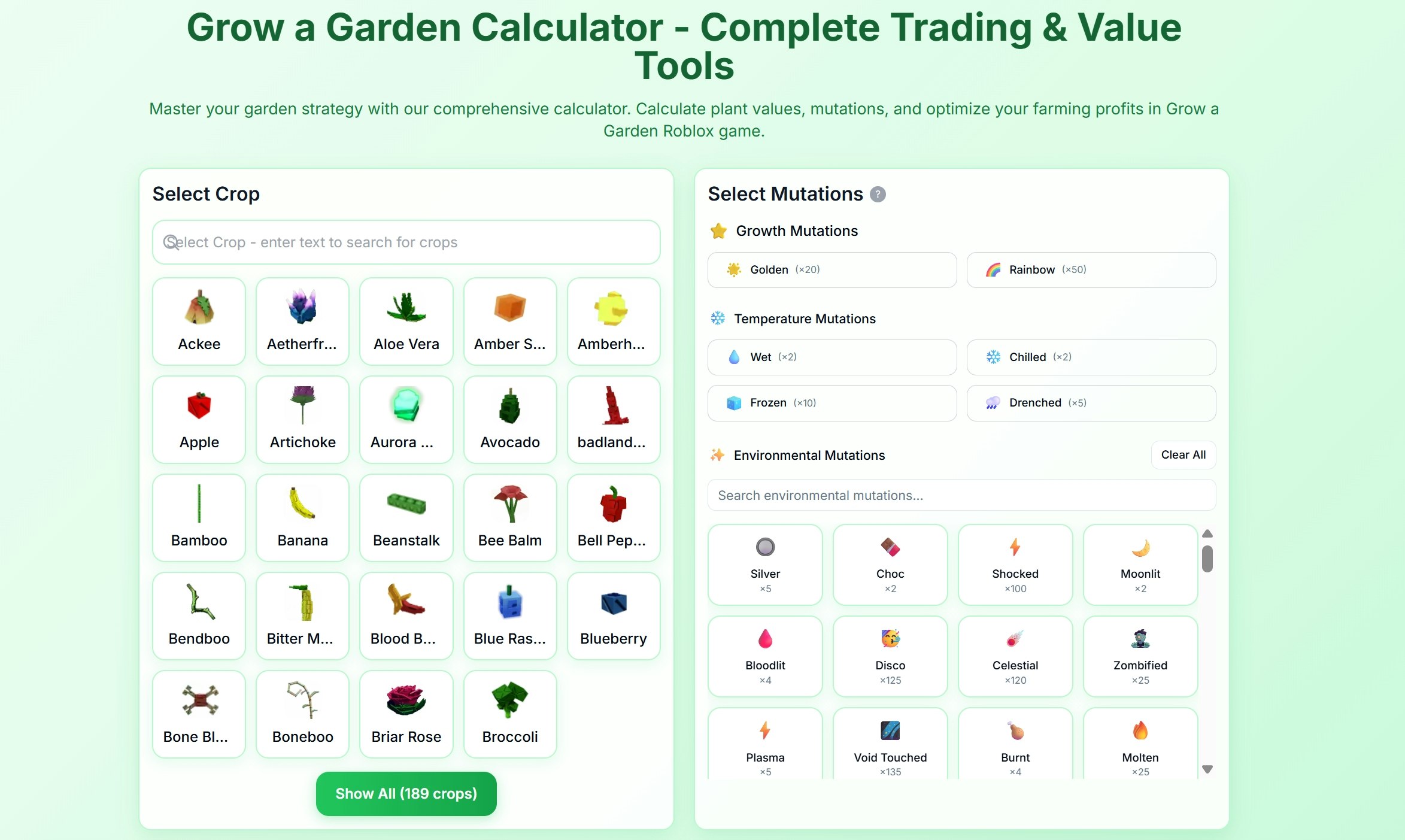 Média Cultiver un jardin - ROBLOX GAG TOODS & GUIDE 2025 1