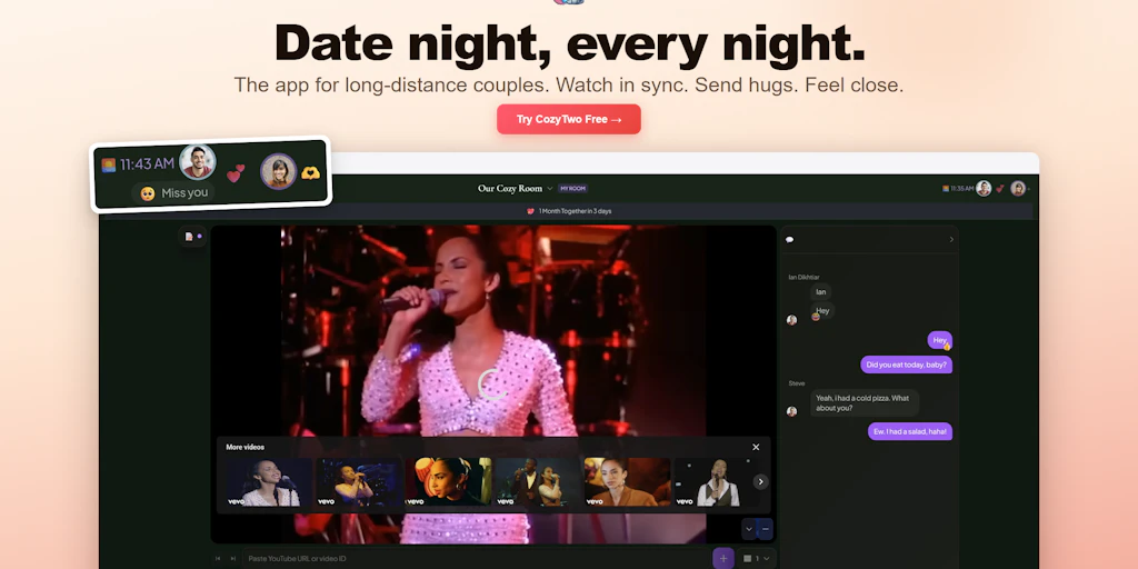 CozyTwo:即使分隔兩地,也能一起打造家